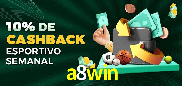 10% de bônus de cashback na a8win