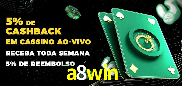 Promoções do cassino ao Vivo a8win